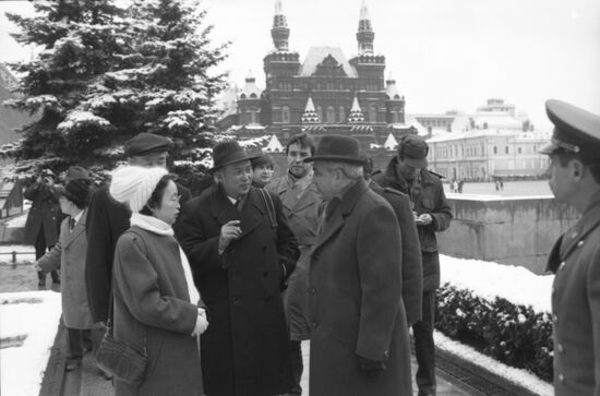 Visit by delegation from China's Heilongjiang Province to USSR