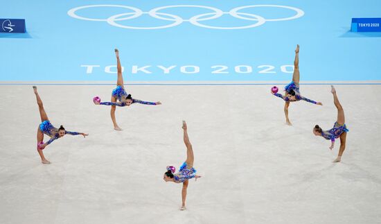 Japan Olympics 2020 Rhythmic Gymnastics Group All-Around Final