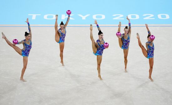 Japan Olympics 2020 Rhythmic Gymnastics Group All-Around Final