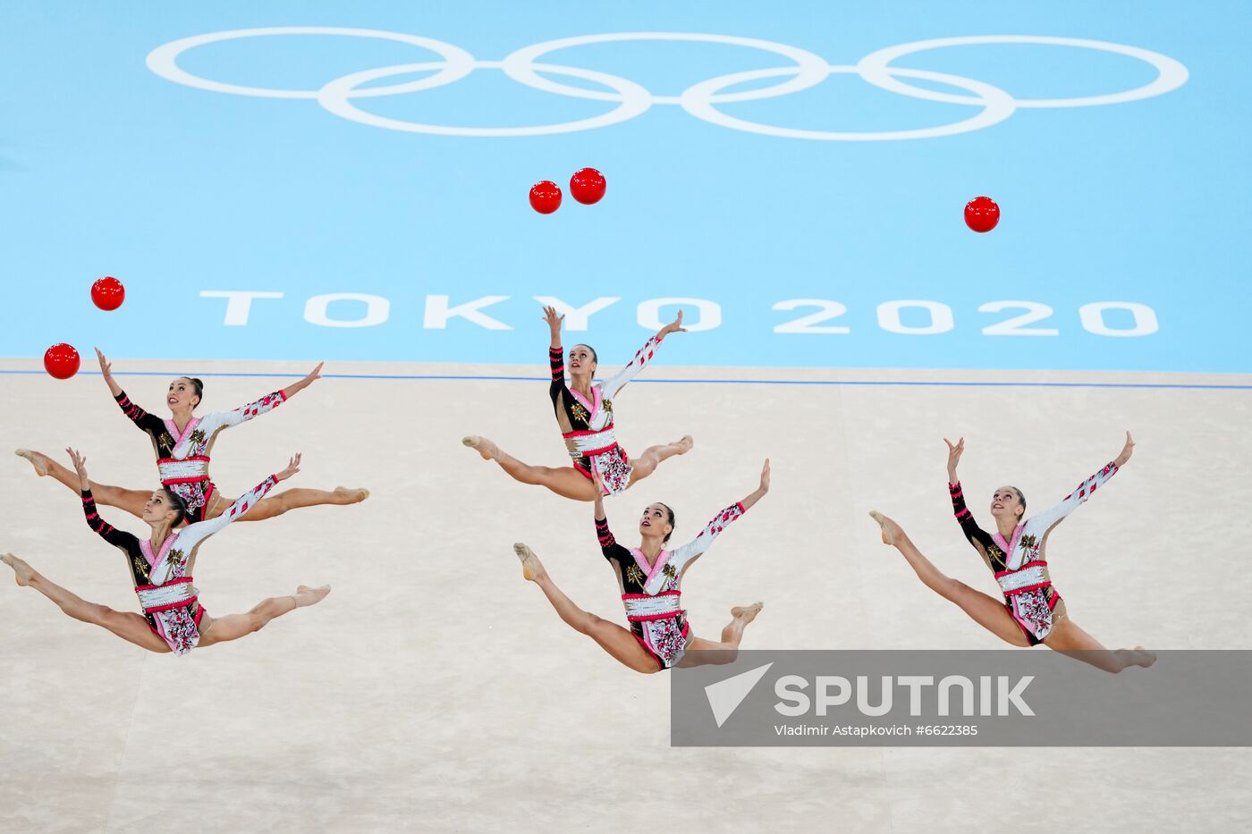 Japan Olympics 2020 Rhythmic Gymnastics Group All-Around Final