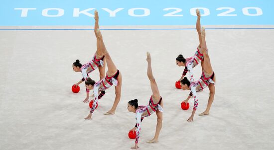 Japan Olympics 2020 Rhythmic Gymnastics Group All-Around Final