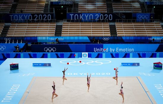 Japan Olympics 2020 Rhythmic Gymnastics Group All-Around Final