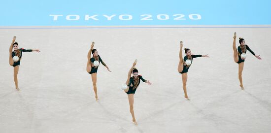 Japan Olympics 2020 Rhythmic Gymnastics Group All-Around Final