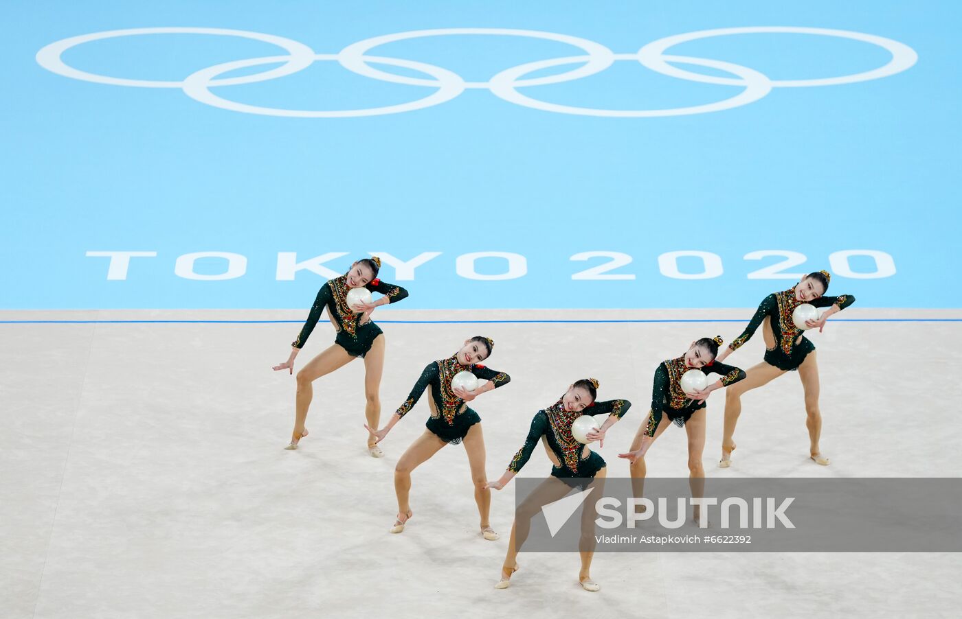 Japan Olympics 2020 Rhythmic Gymnastics Group All-Around Final