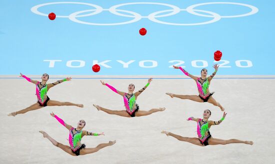 Japan Olympics 2020 Rhythmic Gymnastics Group All-Around Final