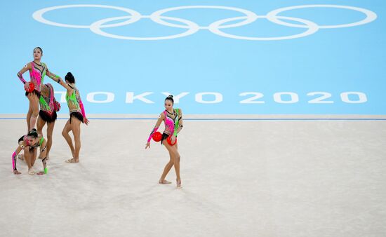 Japan Olympics 2020 Rhythmic Gymnastics Group All-Around Final