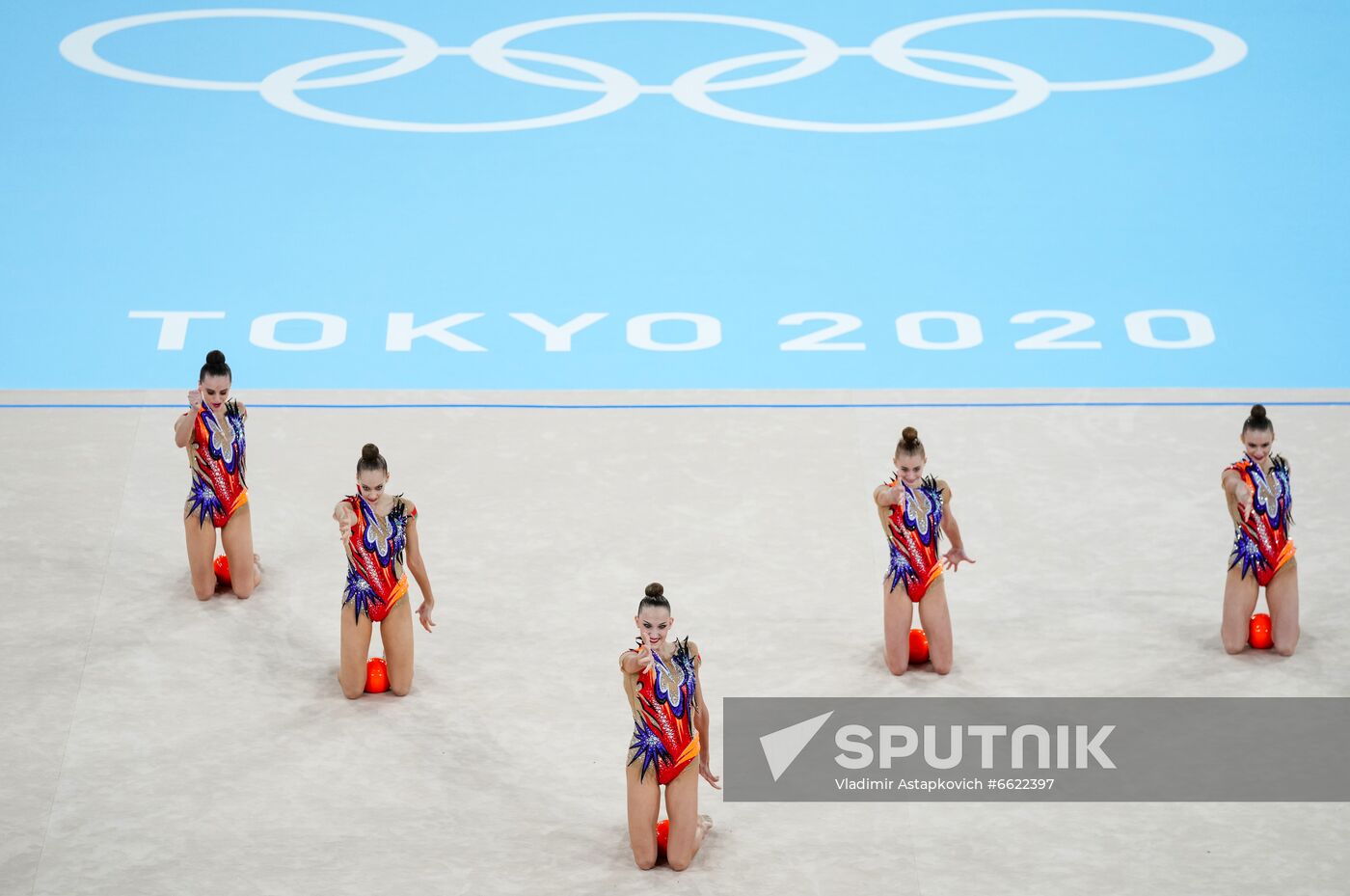 Japan Olympics 2020 Rhythmic Gymnastics Group All-Around Final