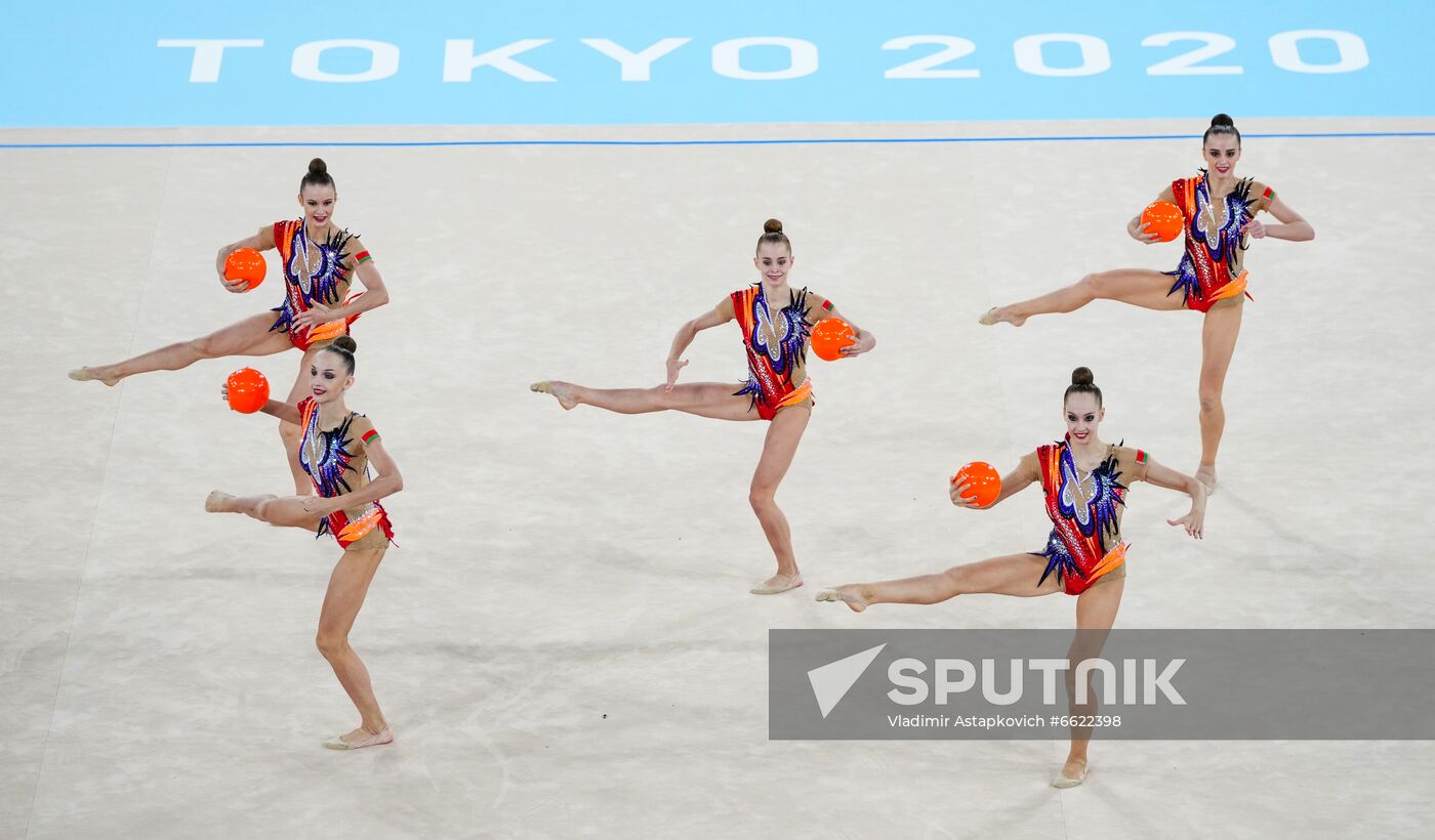 Japan Olympics 2020 Rhythmic Gymnastics Group All-Around Final