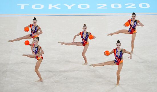 Japan Olympics 2020 Rhythmic Gymnastics Group All-Around Final
