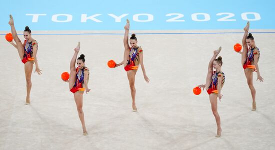 Japan Olympics 2020 Rhythmic Gymnastics Group All-Around Final