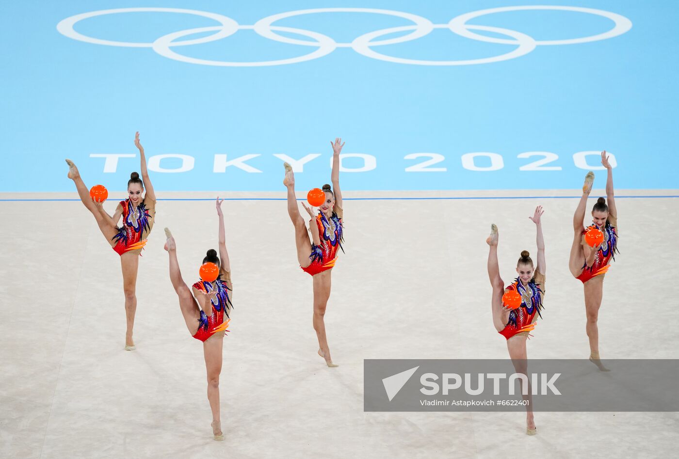 Japan Olympics 2020 Rhythmic Gymnastics Group All-Around Final