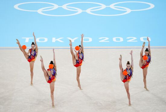 Japan Olympics 2020 Rhythmic Gymnastics Group All-Around Final