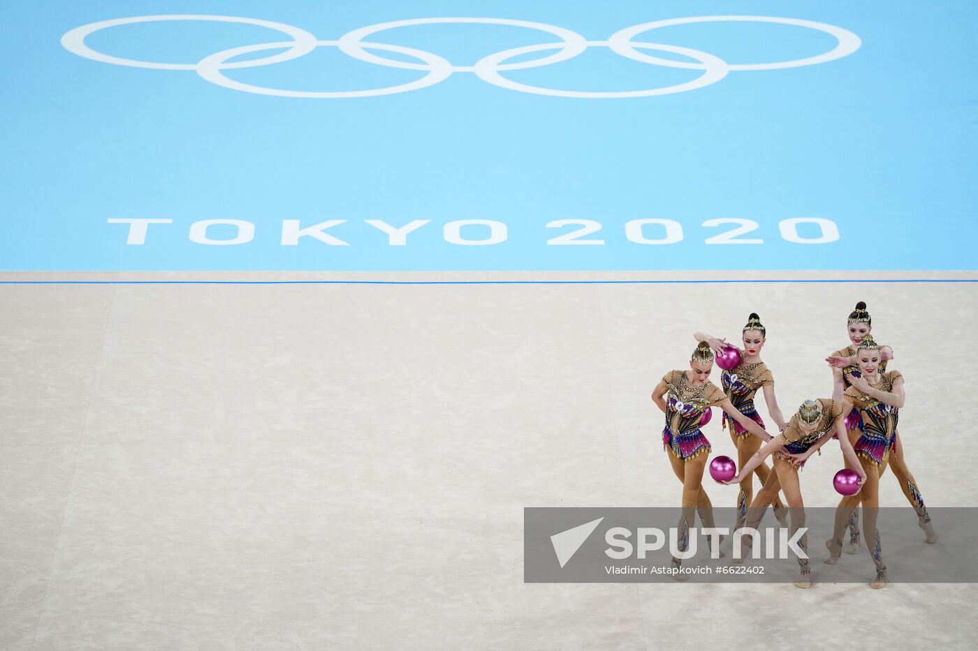 Japan Olympics 2020 Rhythmic Gymnastics Group All-Around Final