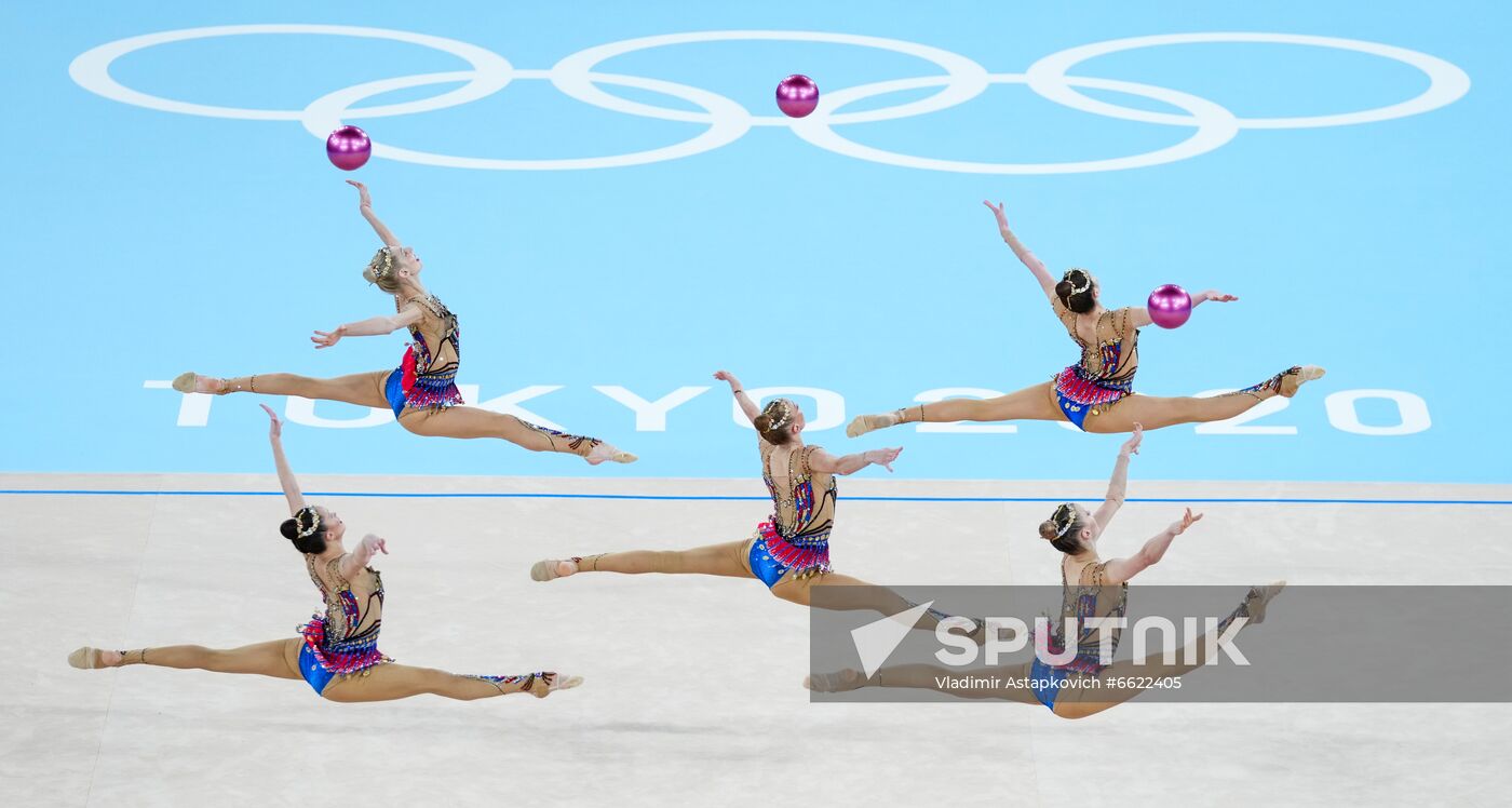 Japan Olympics 2020 Rhythmic Gymnastics Group All-Around Final