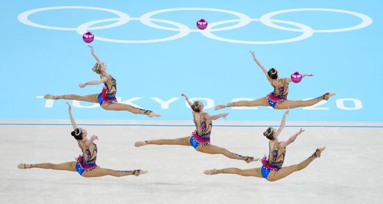 Japan Olympics 2020 Rhythmic Gymnastics Group All-Around Final