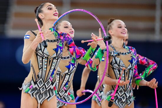 Japan Olympics 2020 Rhythmic Gymnastics Group All-Around Final