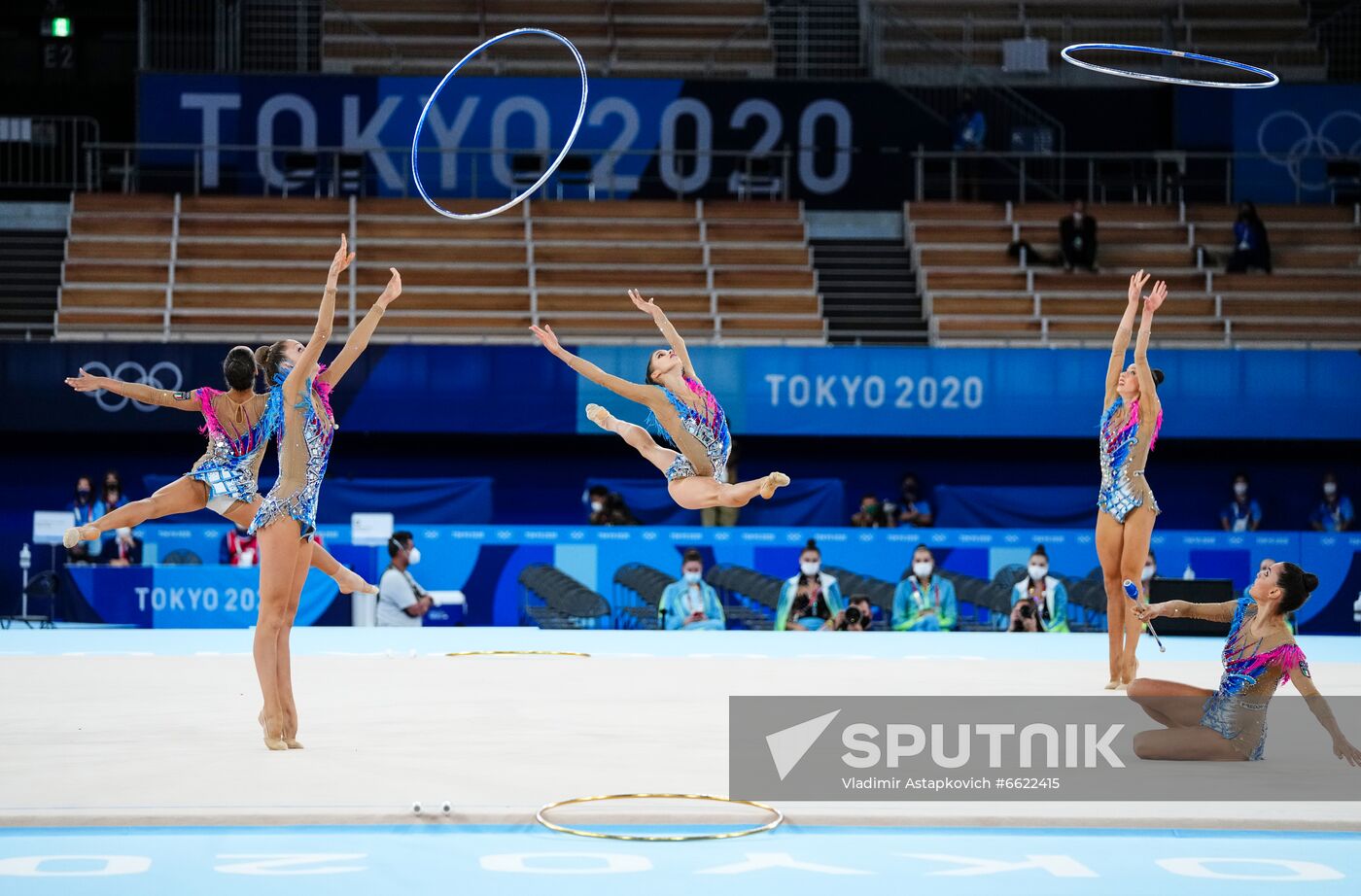 Japan Olympics 2020 Rhythmic Gymnastics Group All-Around Final
