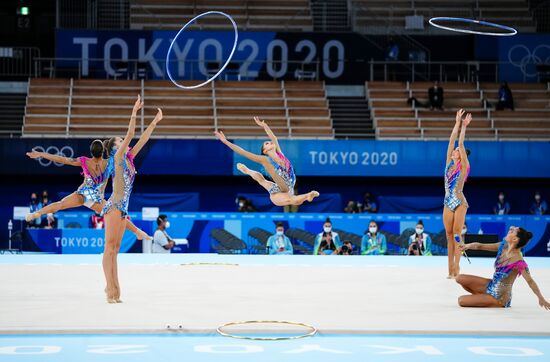 Japan Olympics 2020 Rhythmic Gymnastics Group All-Around Final