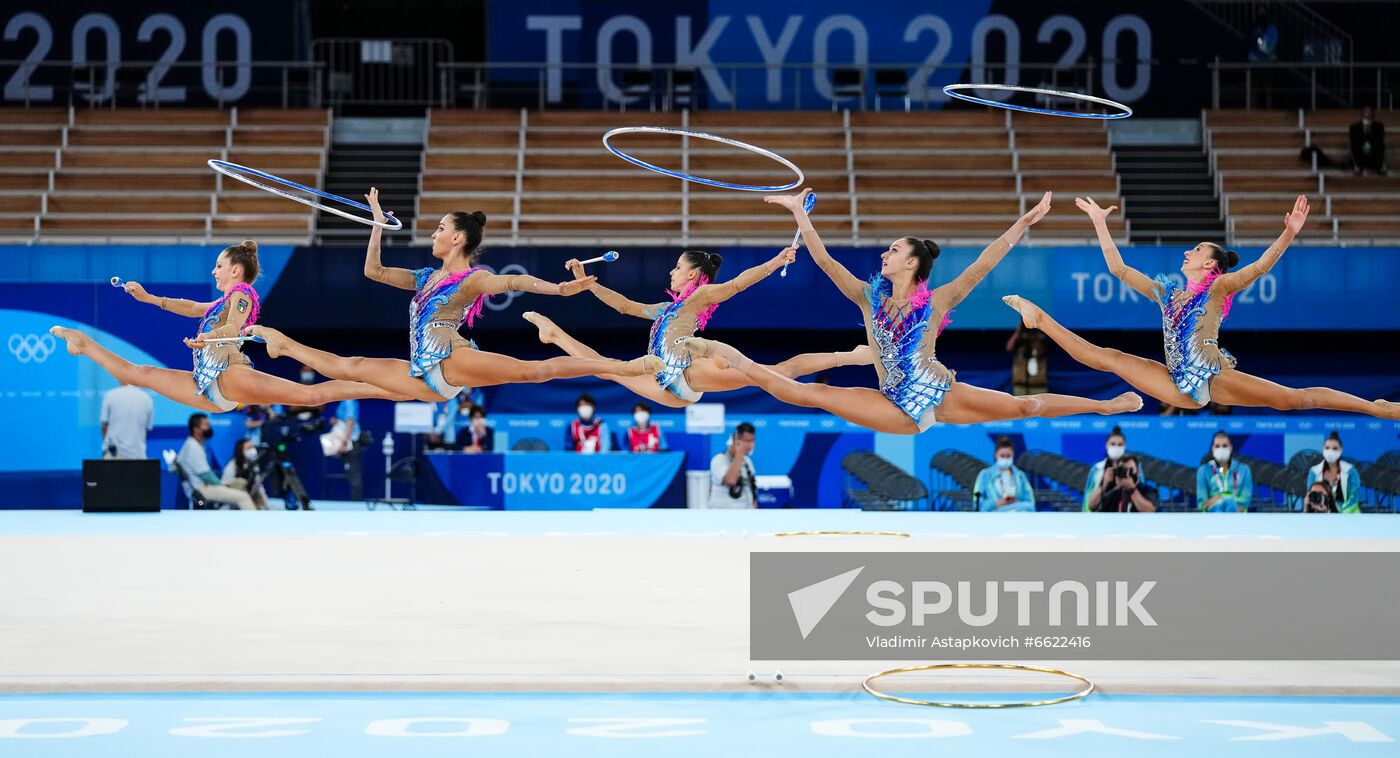 Japan Olympics 2020 Rhythmic Gymnastics Group All-Around Final