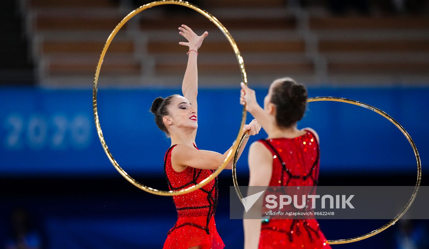Japan Olympics 2020 Rhythmic Gymnastics Group All-Around Final
