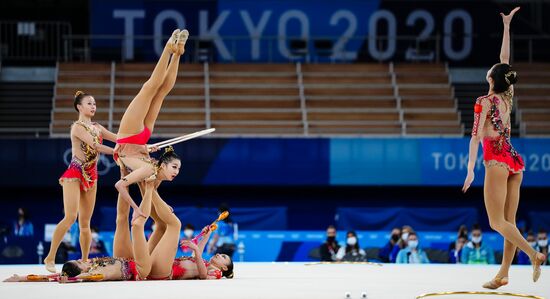Japan Olympics 2020 Rhythmic Gymnastics Group All-Around Final