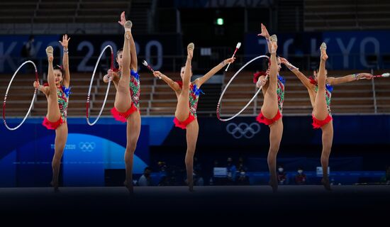 Japan Olympics 2020 Rhythmic Gymnastics Group All-Around Final