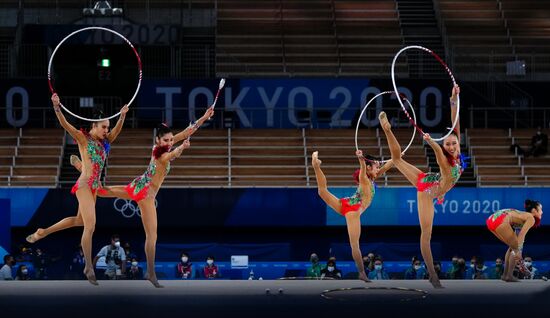 Japan Olympics 2020 Rhythmic Gymnastics Group All-Around Final