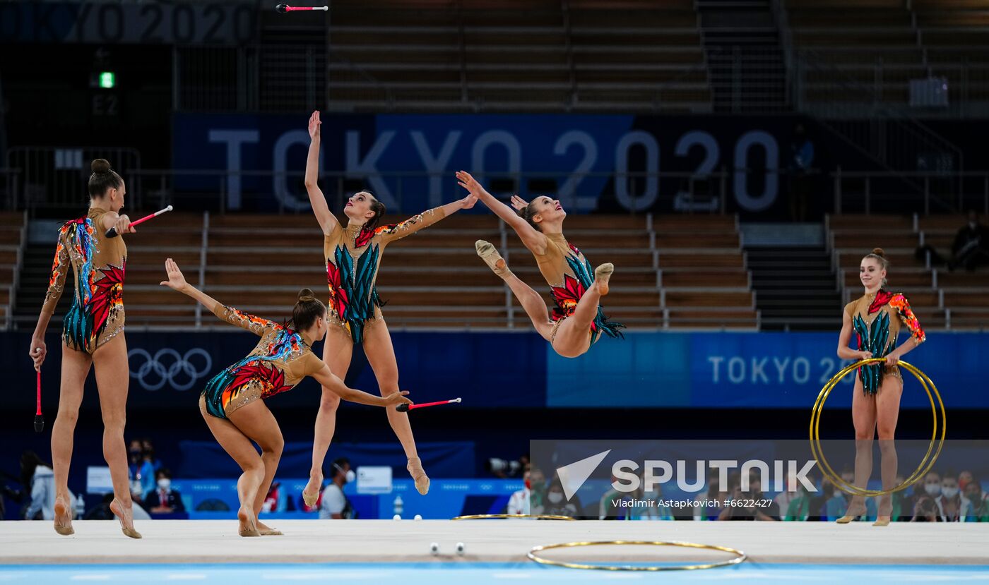 Japan Olympics 2020 Rhythmic Gymnastics Group All-Around Final