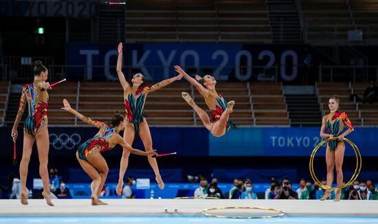 Japan Olympics 2020 Rhythmic Gymnastics Group All-Around Final
