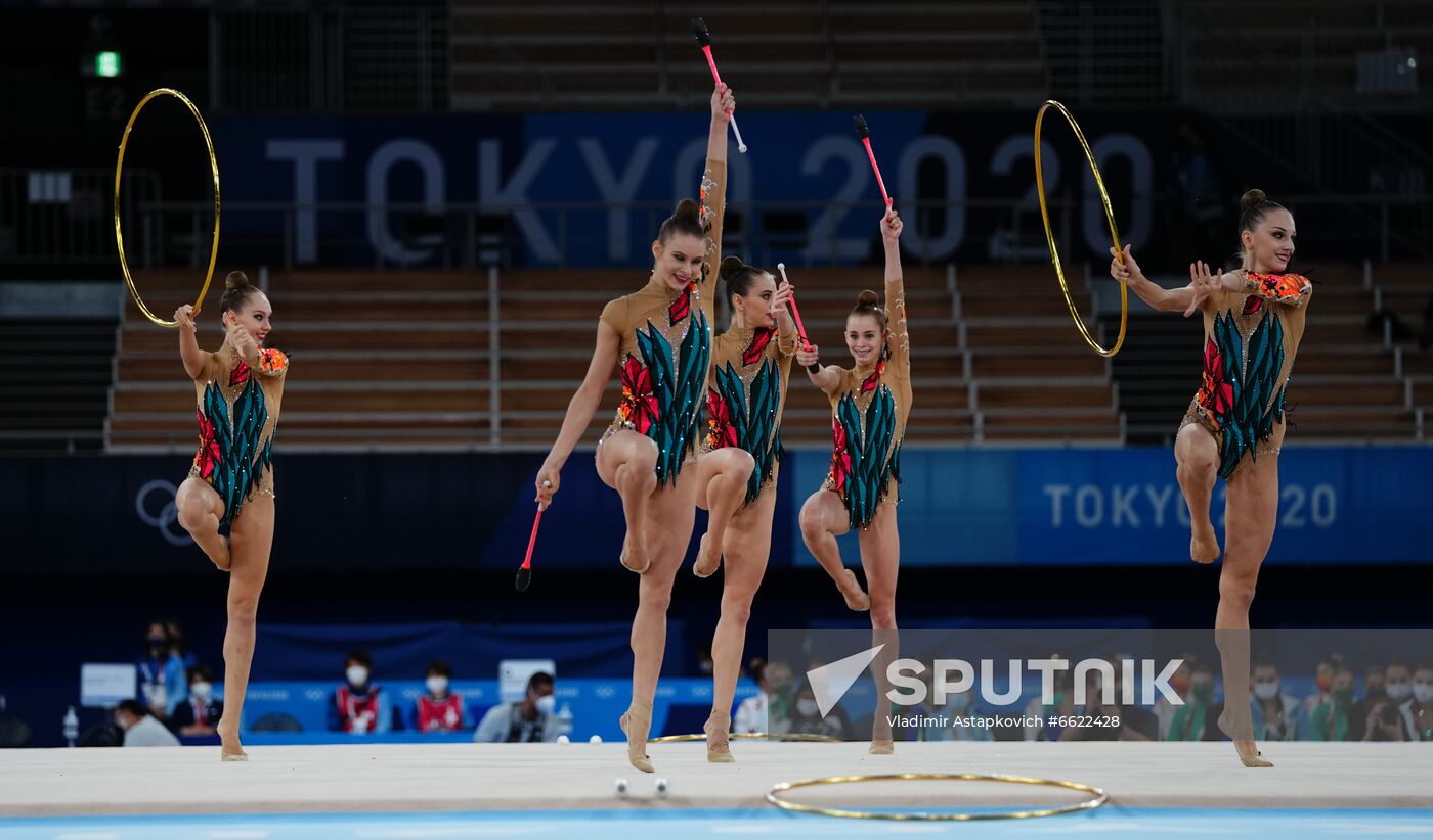 Japan Olympics 2020 Rhythmic Gymnastics Group All-Around Final