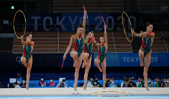 Japan Olympics 2020 Rhythmic Gymnastics Group All-Around Final