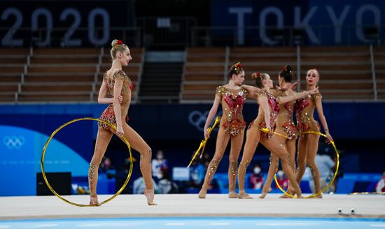 Japan Olympics 2020 Rhythmic Gymnastics Group All-Around Final