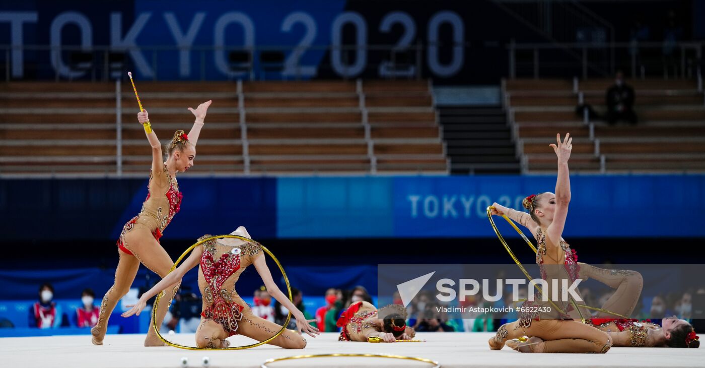 Japan Olympics 2020 Rhythmic Gymnastics Group All-Around Final
