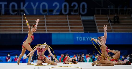 Japan Olympics 2020 Rhythmic Gymnastics Group All-Around Final