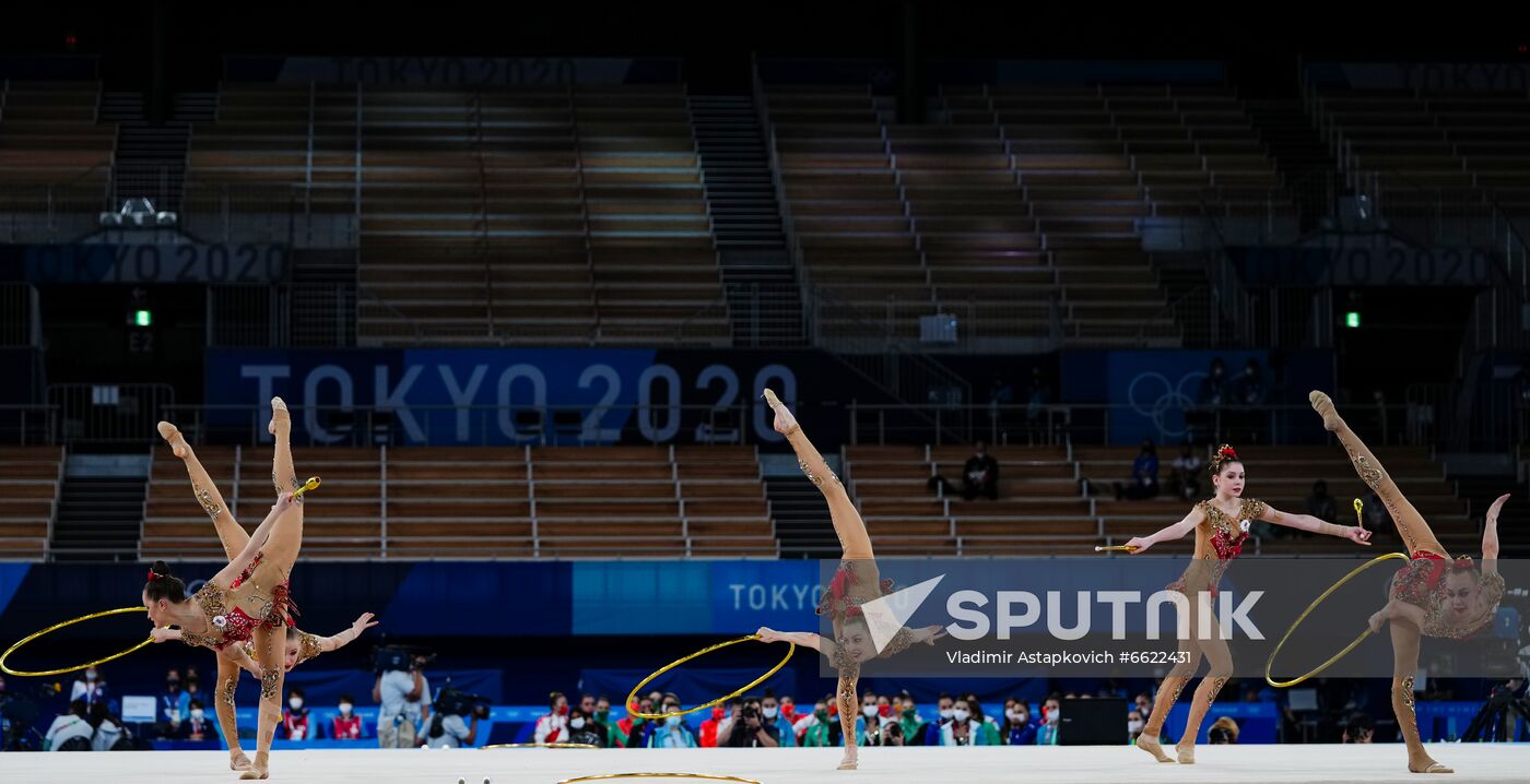 Japan Olympics 2020 Rhythmic Gymnastics Group All-Around Final