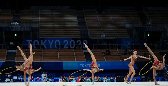 Japan Olympics 2020 Rhythmic Gymnastics Group All-Around Final