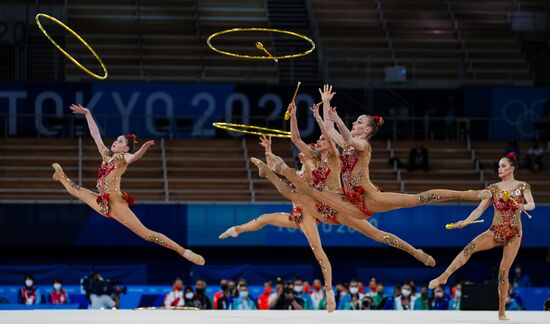 Japan Olympics 2020 Rhythmic Gymnastics Group All-Around Final
