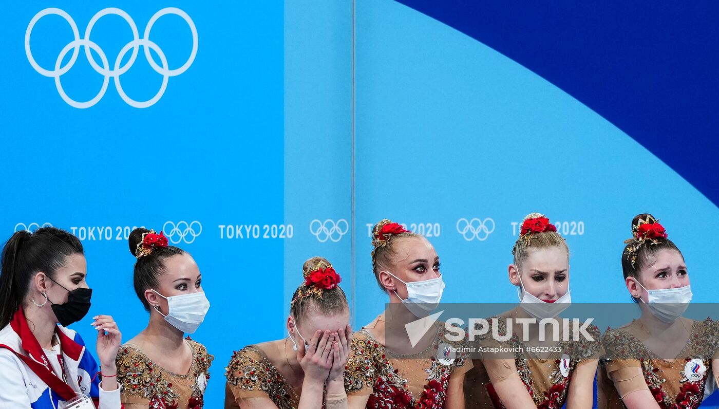 Japan Olympics 2020 Rhythmic Gymnastics Group All-Around Final
