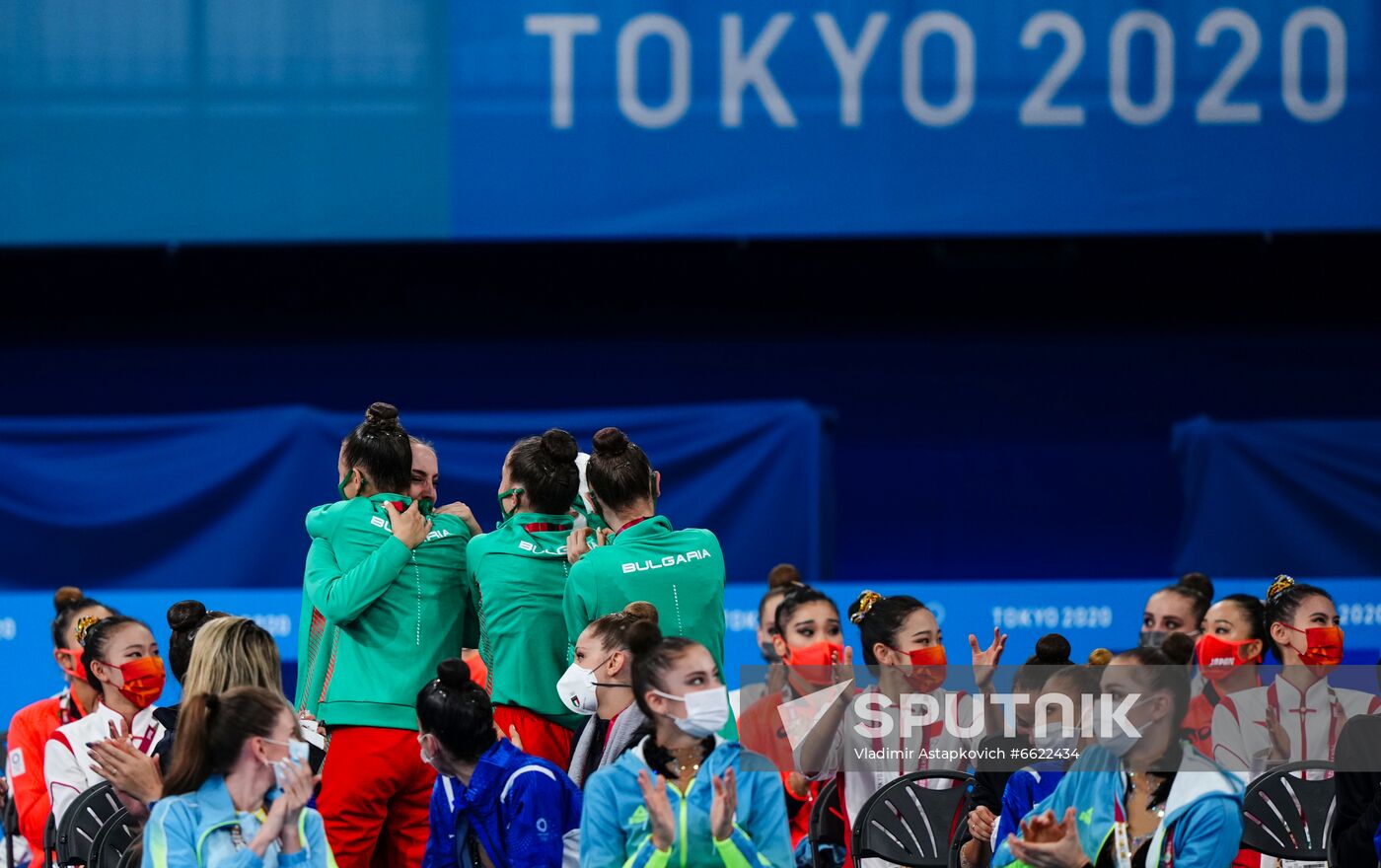 Japan Olympics 2020 Rhythmic Gymnastics Group All-Around Final
