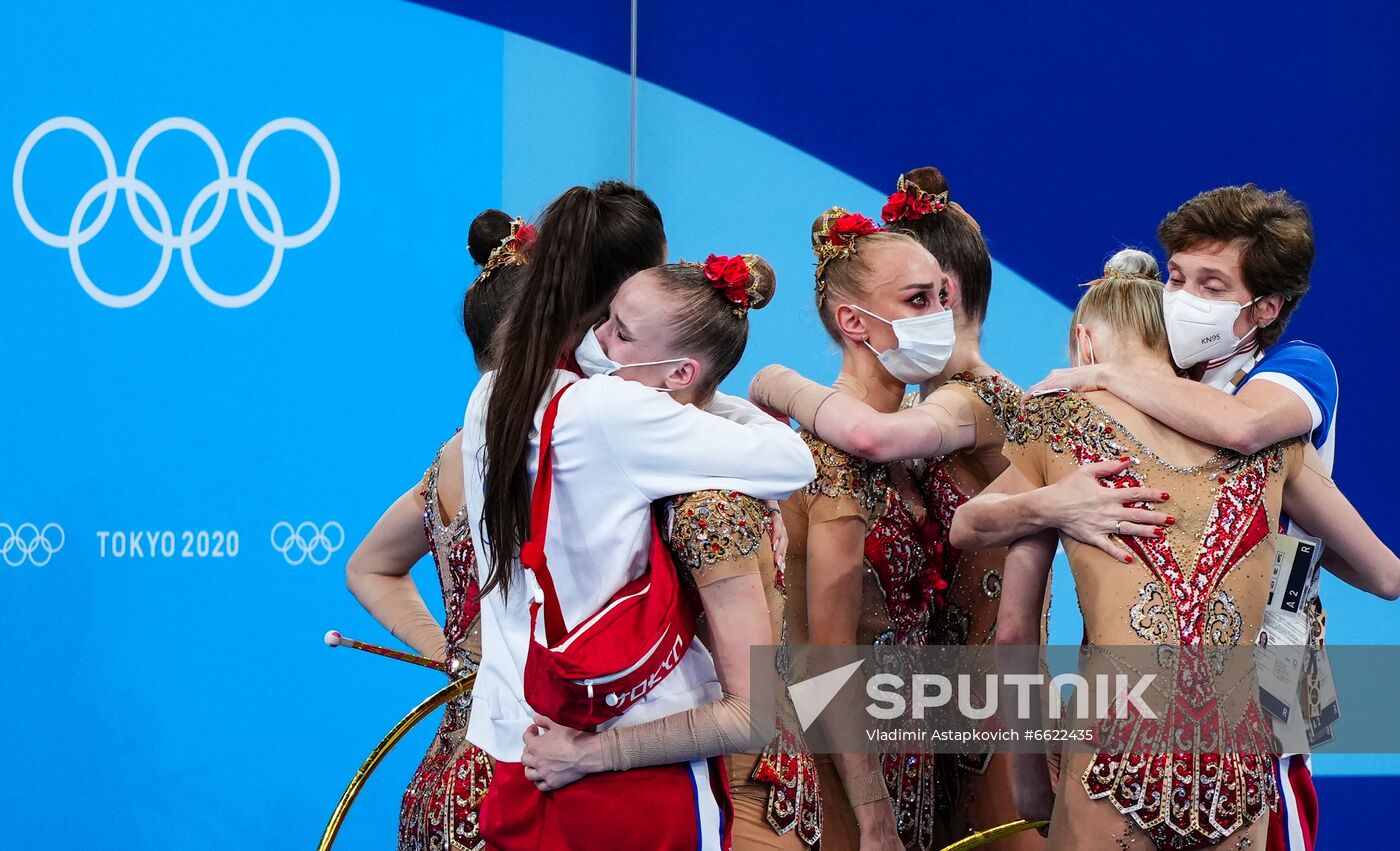 Japan Olympics 2020 Rhythmic Gymnastics Group All-Around Final