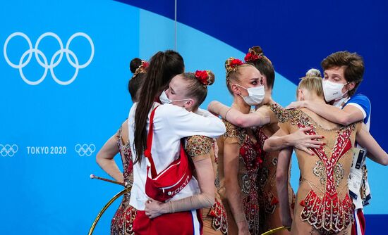 Japan Olympics 2020 Rhythmic Gymnastics Group All-Around Final