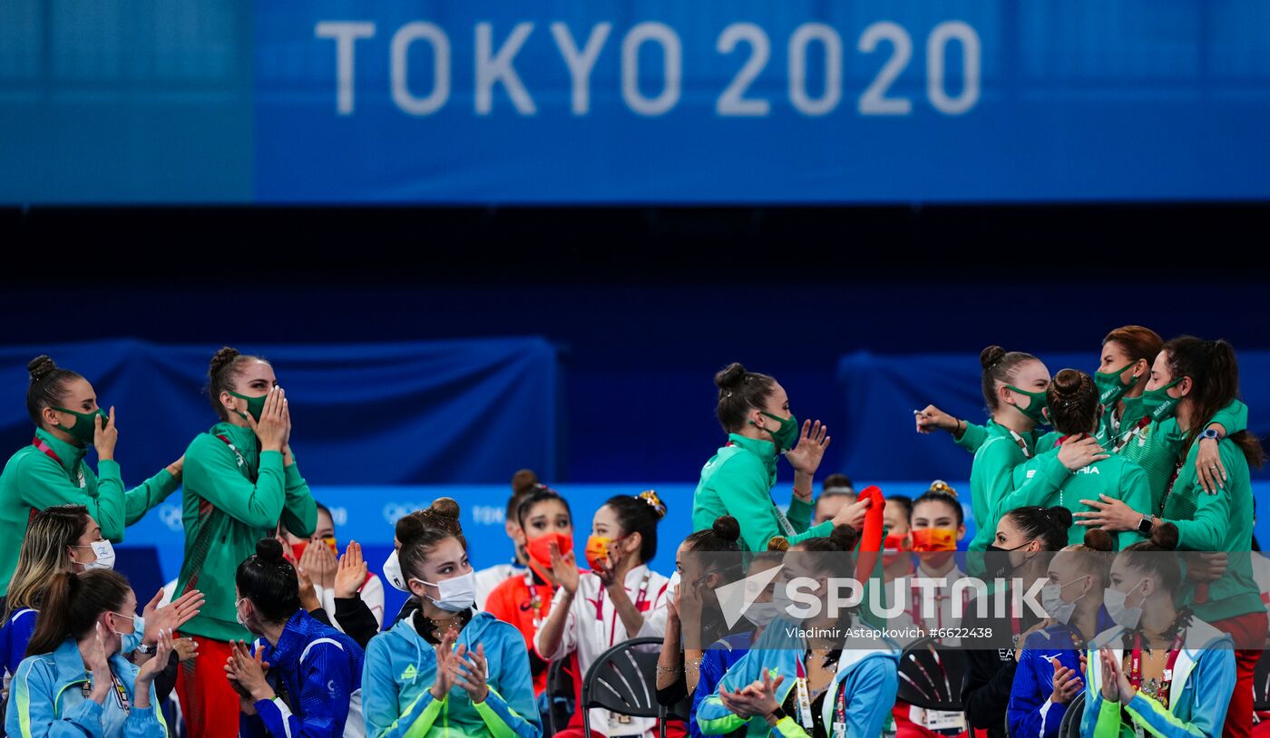 Japan Olympics 2020 Rhythmic Gymnastics Group All-Around Final