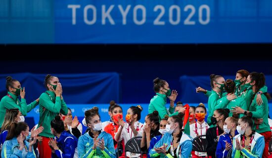 Japan Olympics 2020 Rhythmic Gymnastics Group All-Around Final