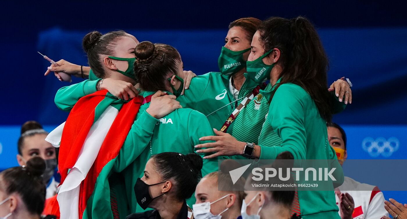 Japan Olympics 2020 Rhythmic Gymnastics Group All-Around Final