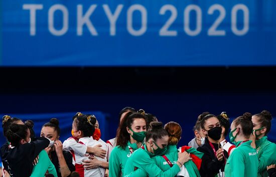 Japan Olympics 2020 Rhythmic Gymnastics Group All-Around Final