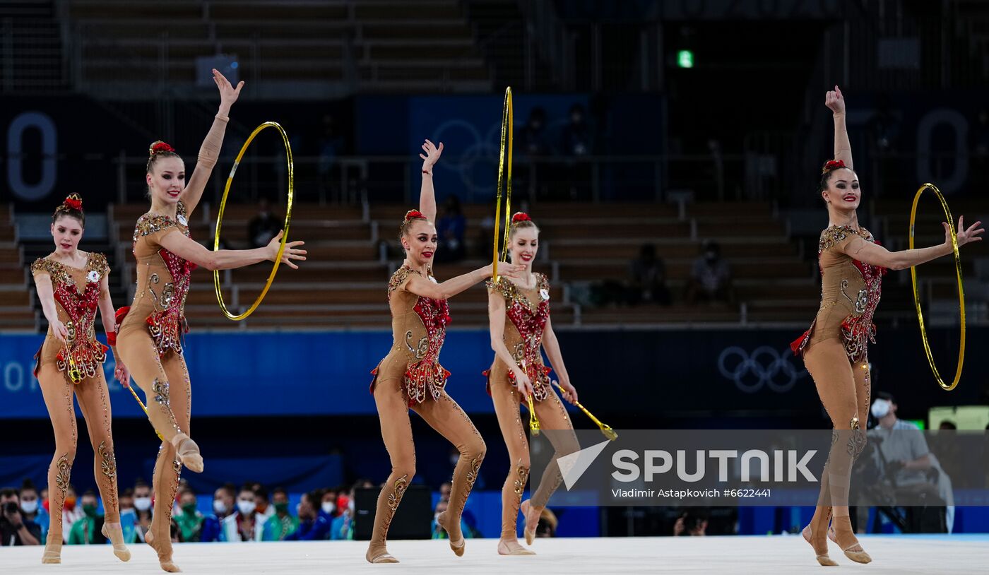 Japan Olympics 2020 Rhythmic Gymnastics Group All-Around Final