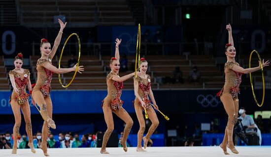 Japan Olympics 2020 Rhythmic Gymnastics Group All-Around Final