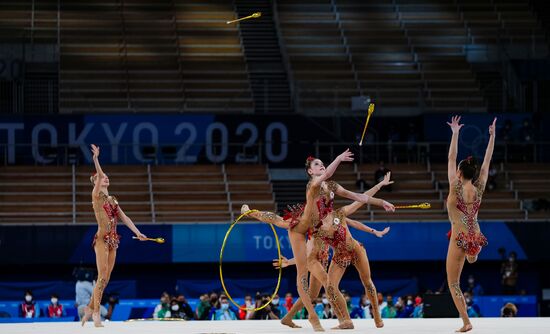 Japan Olympics 2020 Rhythmic Gymnastics Group All-Around Final