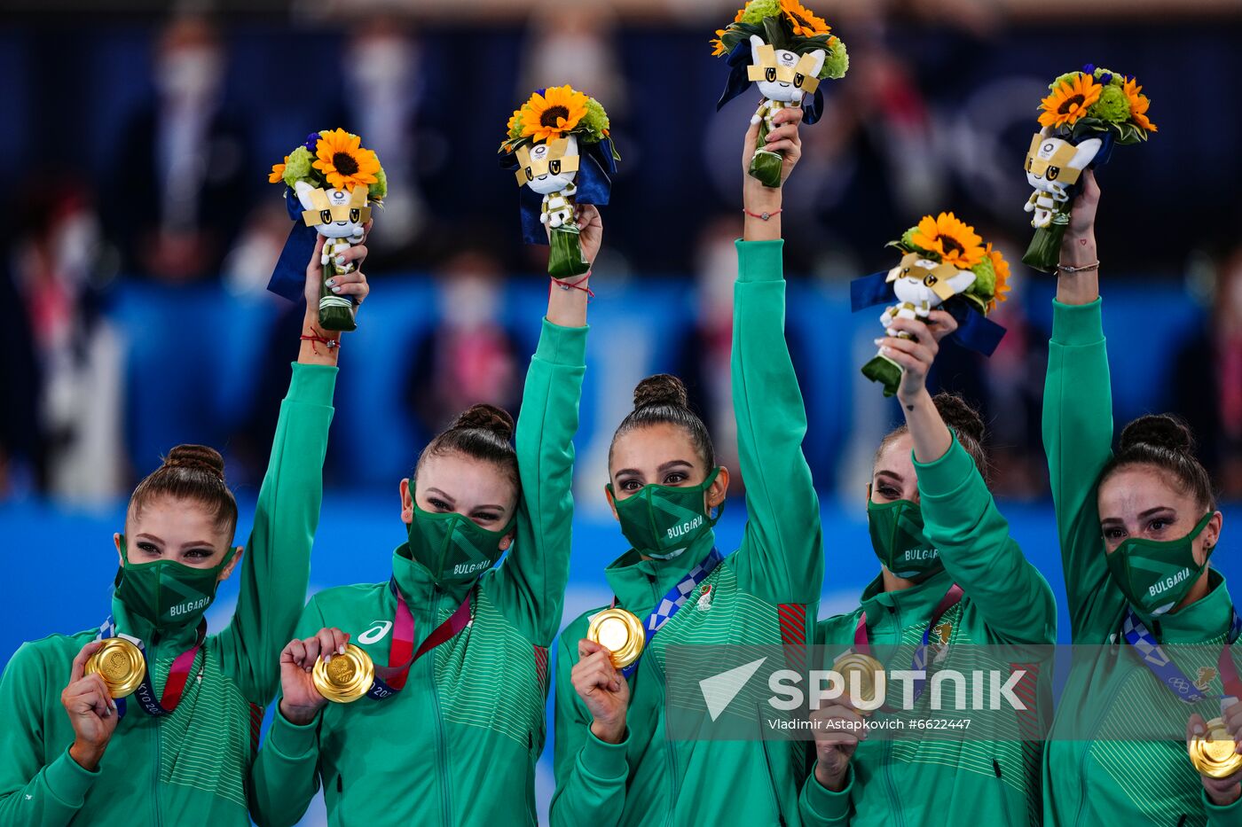 Japan Olympics 2020 Rhythmic Gymnastics Group All-Around Final