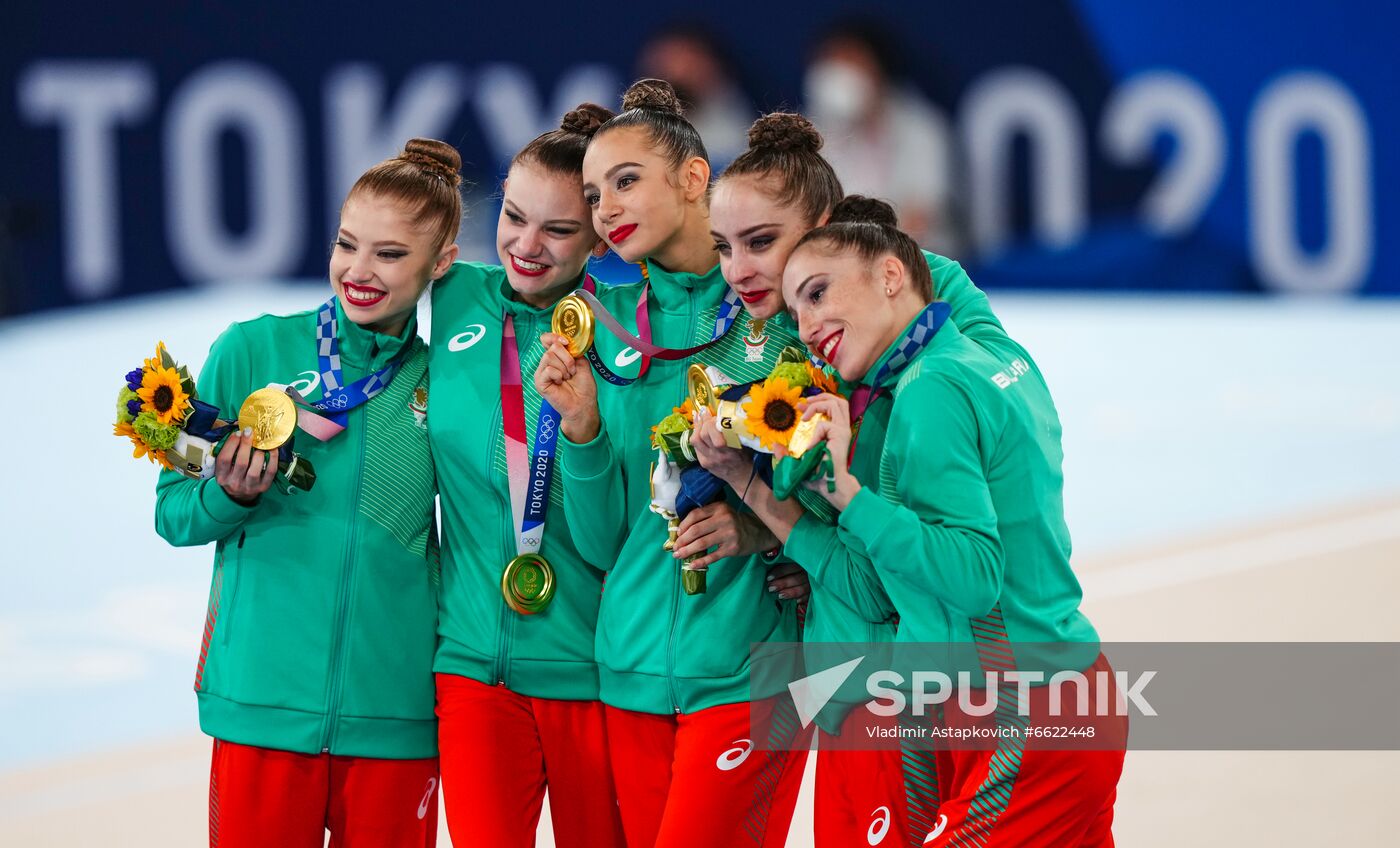 Japan Olympics 2020 Rhythmic Gymnastics Group All-Around Final